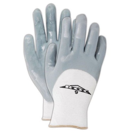 Magid Coated Gloves, White, 8 12 PK GP162-8